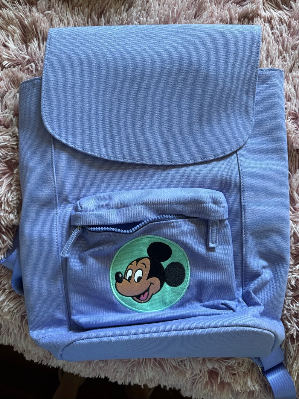Mickey Mouse Lavender Backpack